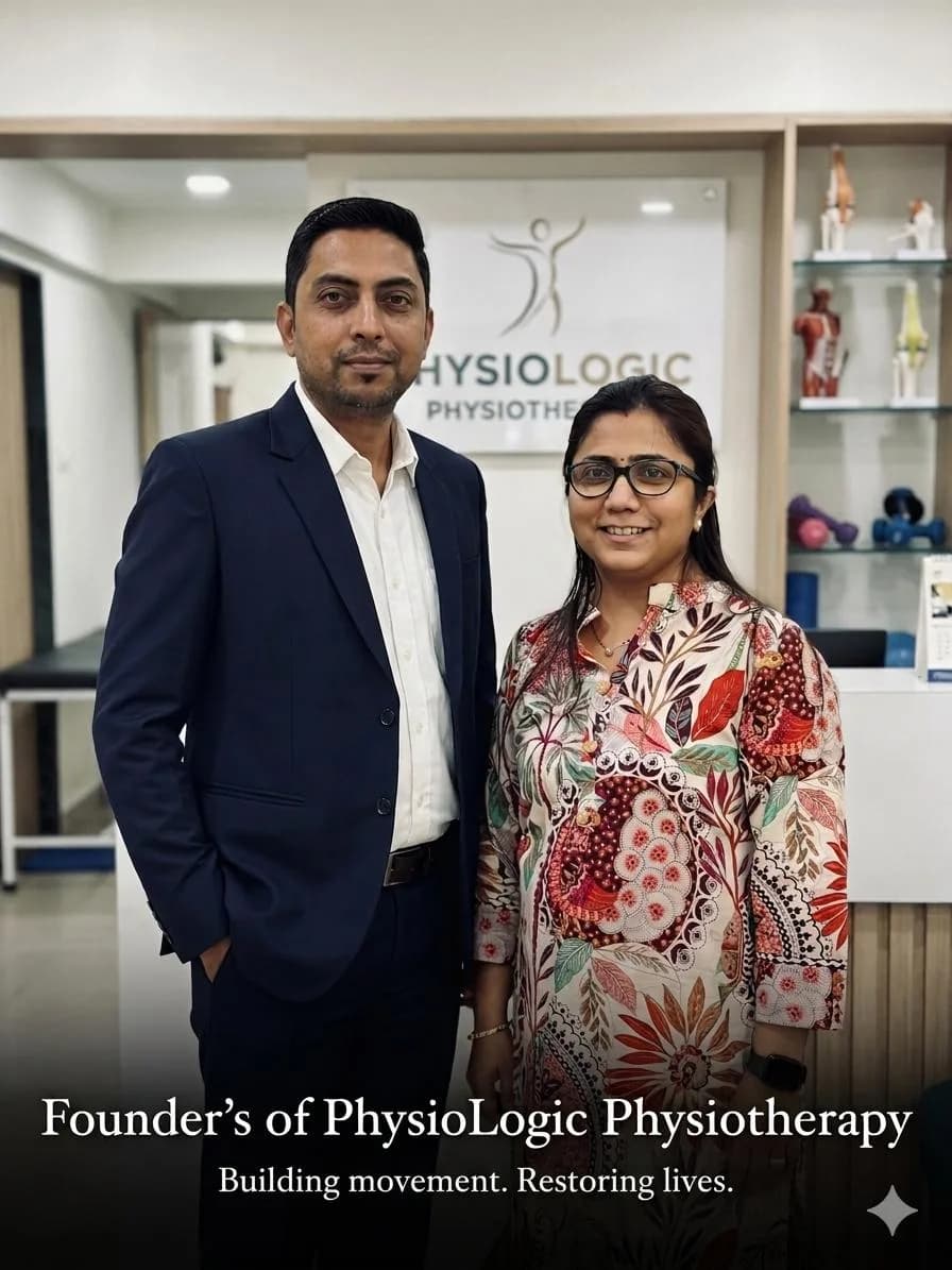 Dr. Neha Ghatekar (Gotmare) and Rohan Ghatekar, Founders of Physiologic